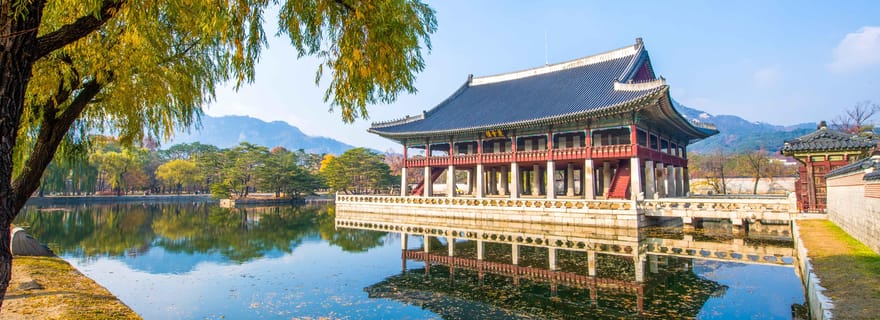 Voyage dans le temps à Séoul : Gyeongbokgung, musée folklorique et Bukchon