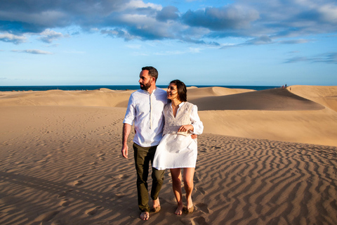 Sunset Photography at Dunas Maspalomas Amazing Vacation Photoshoot at Dunas Maspalomas