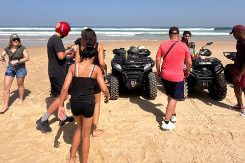 Dakar: Pink Lake Tour with Quad Bike + Pirogue and Lunch Included Dakar: Tour to the Pink Lake with Quad + Pirogue and Lunch included