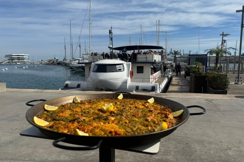 Valencia: Catamaran Cruise, Paella Lunch and Swim Stop