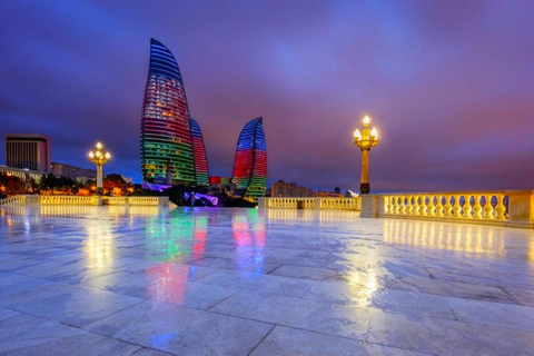 Private Half Day Baku Night Panoramic Tour