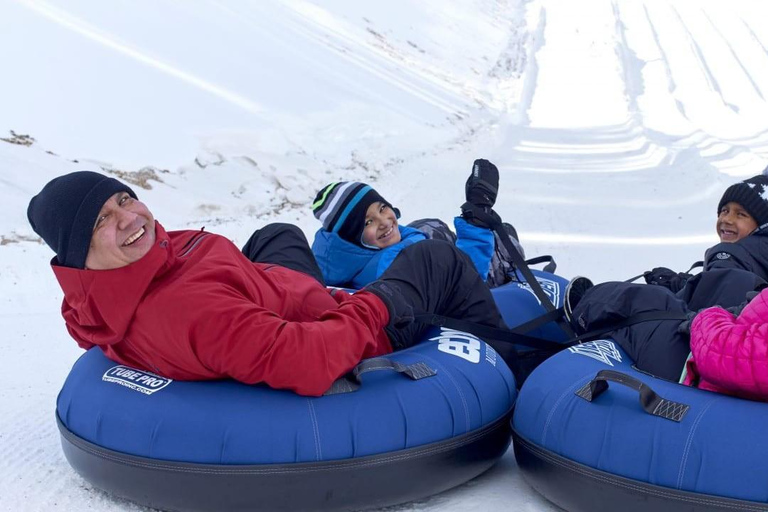 From Denver: Snow Tubing and Hot Springs Mountain Adventure