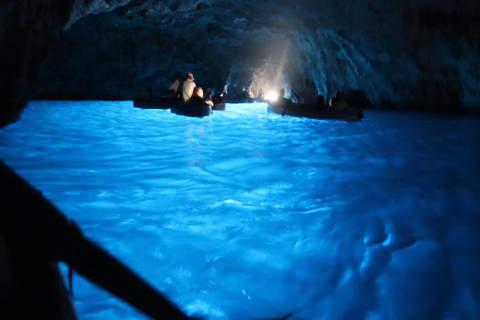 Au départ de Naples : Grotte bleue, Capri et Anacapri en groupe