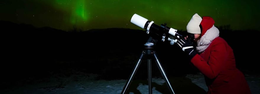 Excursion en jeep pour observer les aurores boréales et les étoiles