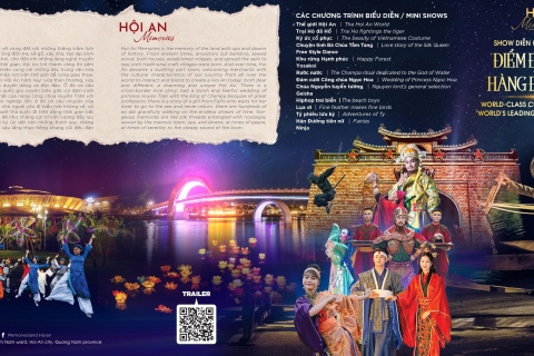 Spectacle des souvenirs de Hoi An avec le parc à thème Hoi An Impression Ticke