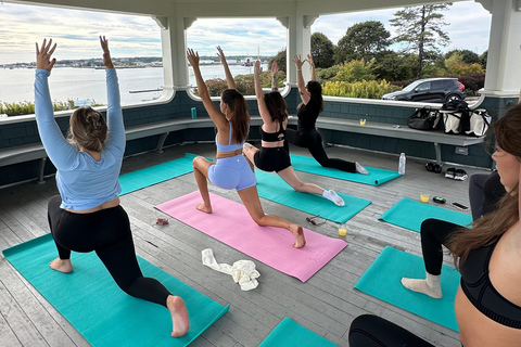 Portland, Maine: Golden Hour Yoga + Coastal Toast