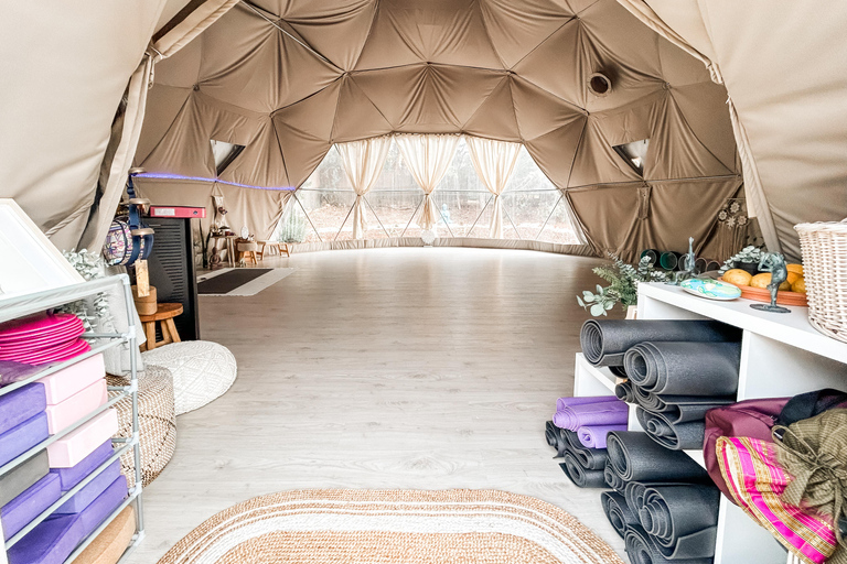 ALBUFEIRA: Yoga Class in a Dome or the Beach