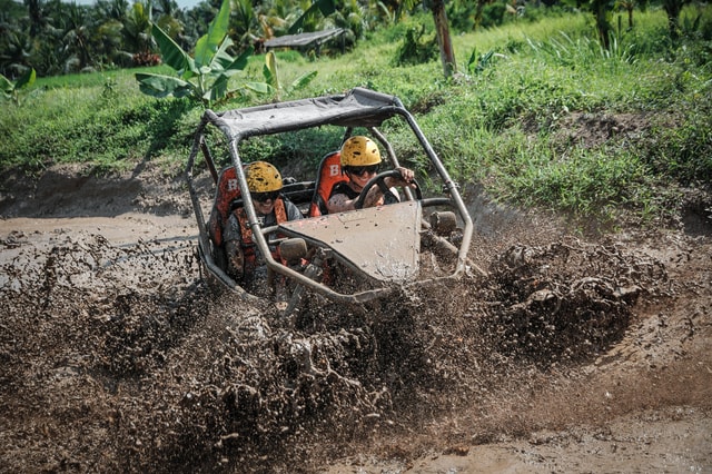 Bali:UTV Buggy Adventure with Zip-Line and Coffee Farm Visit