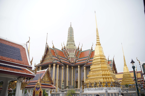 Bangkok: Grand Palace, Wat Pho, Wat Arun Sacred & Local Tour Tha Maharaj