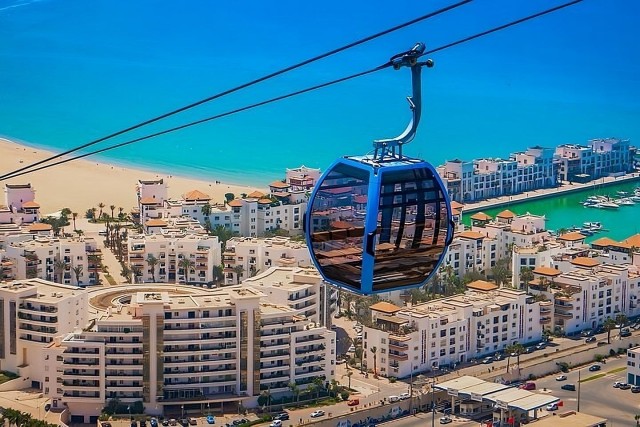 Visit From Agadir or Taghazout Cable Car Ticket and Optional Tour in Agadir