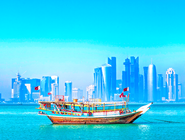 Explore Doha: City Tour & Dhow Boat Cruise Adventure