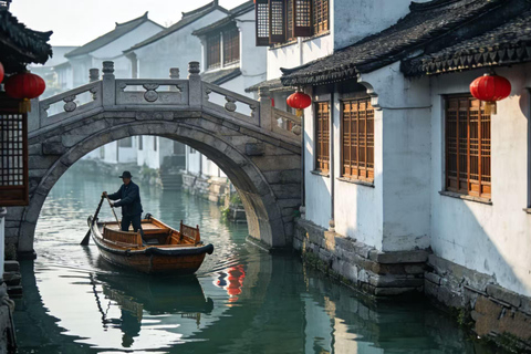 Shanghai：Yu Garden, Temple, Water Town Tour w/Hop-On Hop-Off Yu Garden, God Temple, Water Town Tour w/Hop-On Hop-Off Bus.