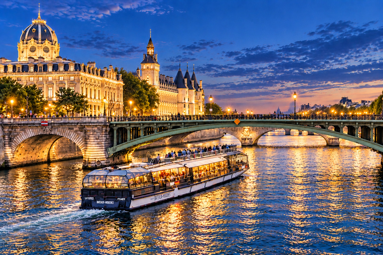 Paris Night Lights Cruise with the Mythic Bateaux-Mouches®