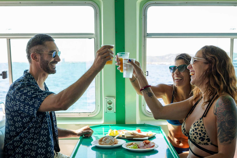 Ibiza: Formentera Full-Day Boat Trip with Sunset Party