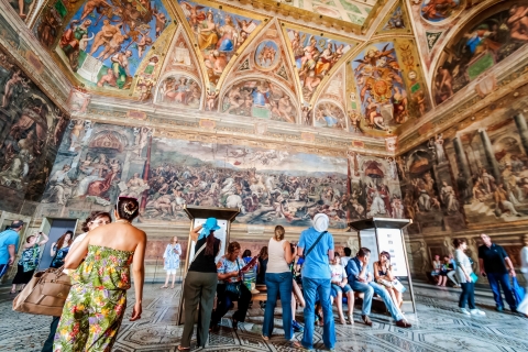Rom: Vatikanische Museen & Sixtinische Kapelle ohne AnstehenTour am Nachmittag auf Spanisch