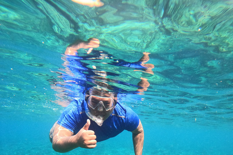 Lombok: Private Glass-Bottom Boat Tour with Snorkeling