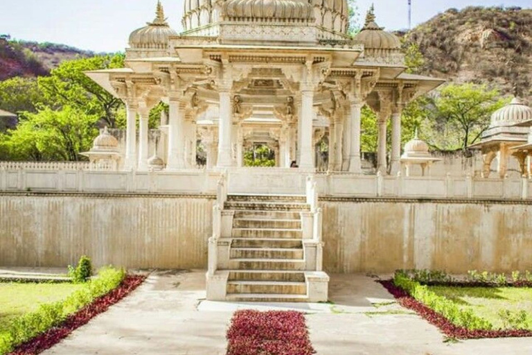 Jaipur: Visita de día completo de la ciudad con compras en coche de lujo.