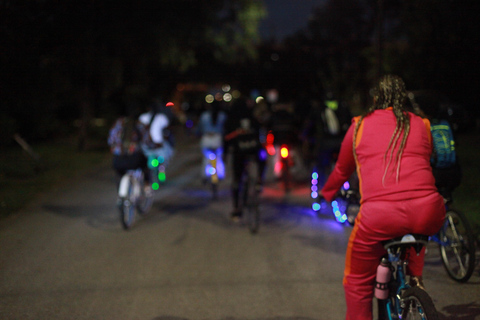 Houston: LED Night Light Bike Ride with Music