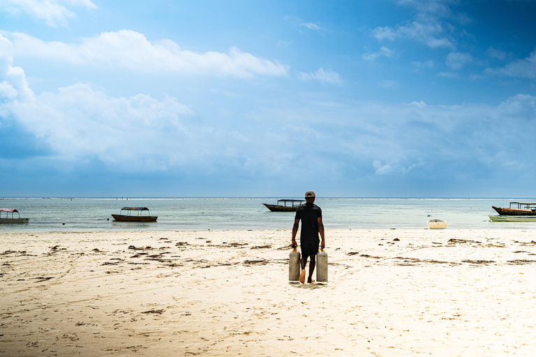 Zanzibar : 2 jours de plongée sous-marine quatre plongéesavec transfert à l&#039;hôtel