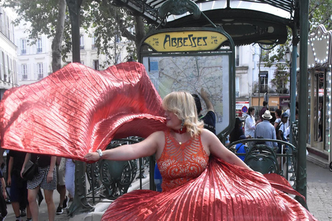 Montmartre enchanté Visite chantée et guidée (VIP)