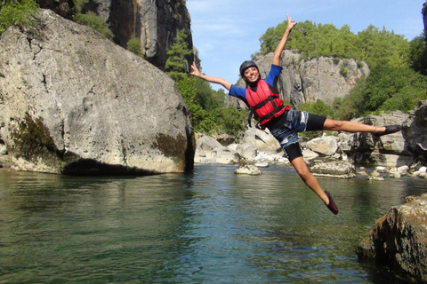 Antalya: Rafting & Canyoning w/Extreme and Overnight Options Canyoning & Rafting Combo with Transfer & Lunch