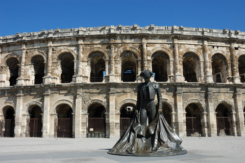 Nimes: Ancient Roman Arena Ticket & Old Town Audio Tour