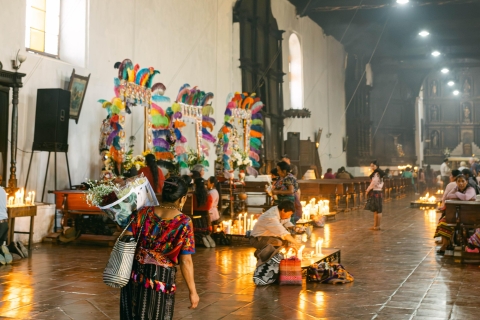 Tour naar Chichicastenango, een voorouderlijke markt + Panajachel