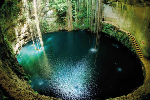 Cancun: Chichén Itzá Chichén Itzá, Cenote, Valladolid-tur med buffé