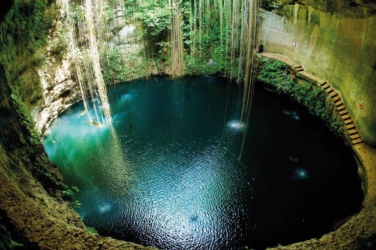 Cancun: Chichén Itzá, Cenote, Valladolid Tour con buffet