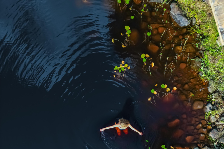 Rovaniemi: Unique Private Lakeside wooden Sauna Experience