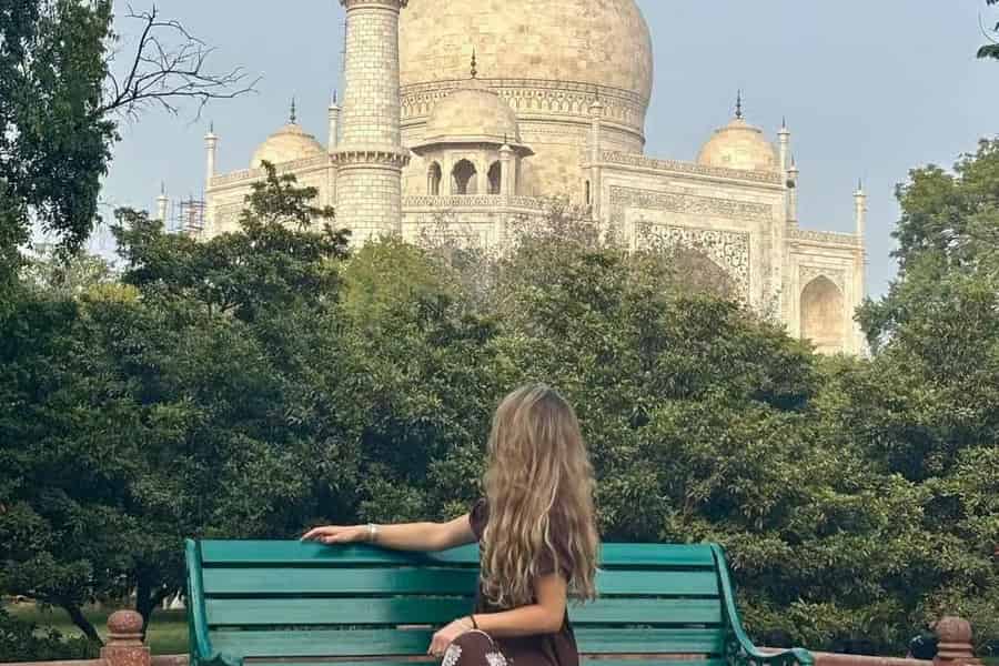 Agra: Taj Mahal Eintrittskarte für Ausländer und Inder. Foto: GetYourGuide Agra: Taj Mahal Eintrittskarte für Ausländer und Inder. Foto: GetYourGuide