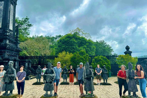 Hue Imperial Private Tour via Hai Van Pass Train Experience Tour Without Hue Imperial City, Tomb, Pagoda Entry Tickets