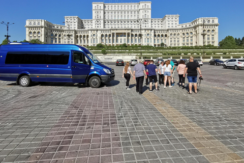 Bucharest City tour, panoramic tour, photo stops and visits