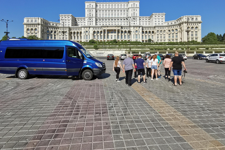 Bucharest City tour, panoramic tour, photo stops and visits