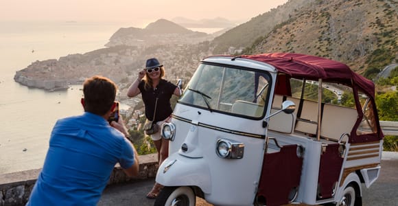 Dubrovnik: Private Tuk-Tuk-Tour mit malerischem Aussichtspunkt