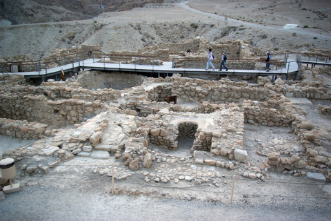 Excursão de um dia ao Mar Morto, Massada, Ein Gedi e Qumran saindo de Jerusalém