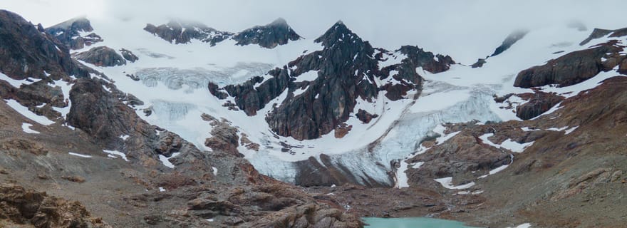 USHUAIA : TREKKING LAGUNA DE LOS TÉMPANOS ET GLACIER VINCIGUERRA