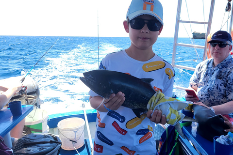 Rhodes : Excursion de pêche, plongée en apnée, barbecue et guide professionnel