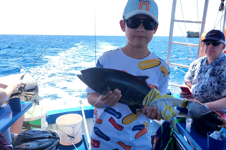 Rhodes : Excursion de pêche, plongée en apnée, barbecue et guide professionnel