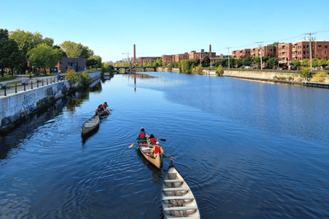 Montreal: Rabaska Canoe & Canal Discovery Tour