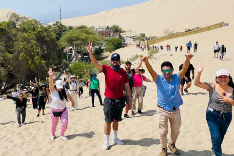 De Lima: Ica e Nazca Huacachina + Vinhos + Sobrevoo/2D