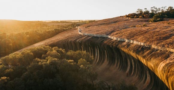 From Perth: Wave Rock, York and Aboriginal Cultural Tour