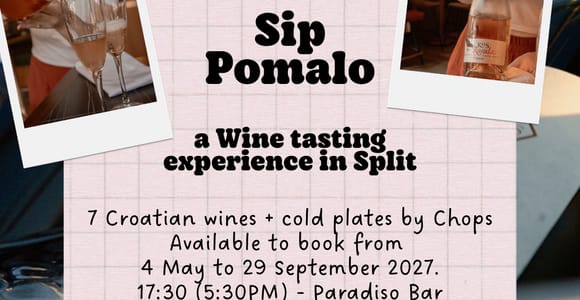 Split: Taste 7 Croatian Wines with Bites from Chops Grill