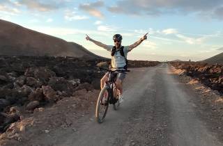 Geführte 4-stündige E-Bike-Tour zwischen den Vulkanen von Lanzarote