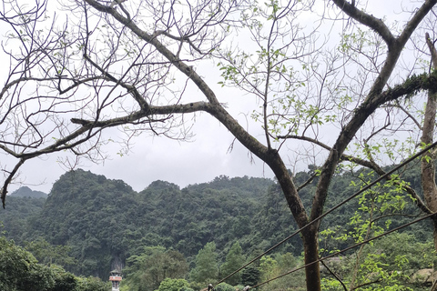 Phong Nha: Cave Exploration and Zipline Dark Cave Tour