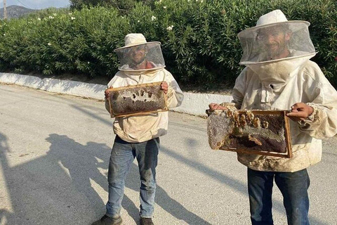 Vanuit Chania: Tour olijfolie, wijn, kaas en honing proeven