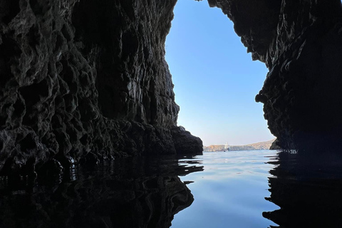 Lindos,Pefkos: Passeio de barco com tudo incluído para nadar e mergulhar com snorkelPasseio de barco a partir do ponto de encontro