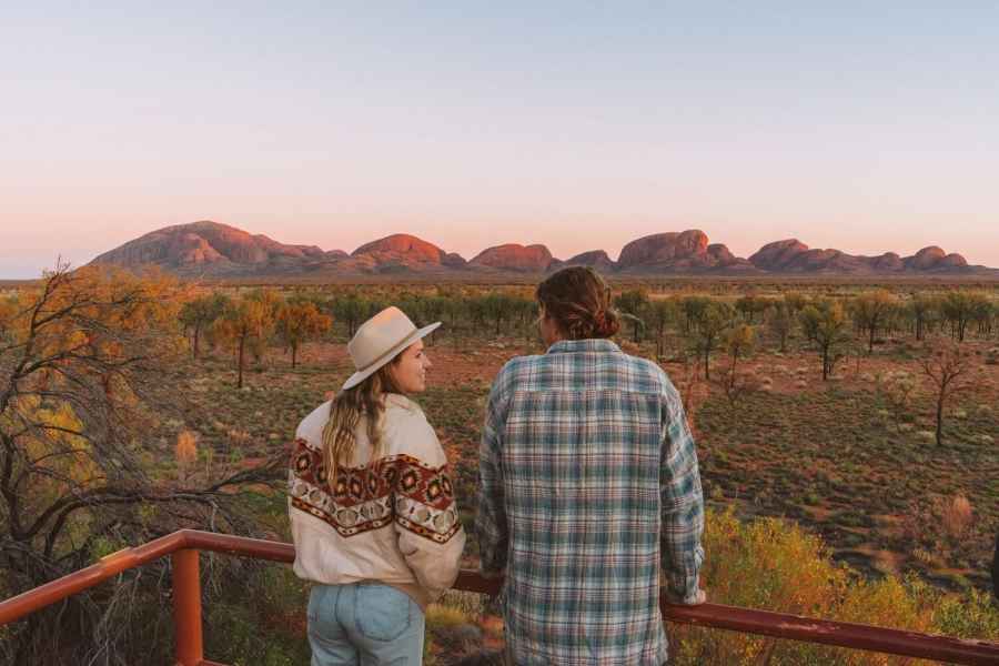 Uluru Kings Canyon West MacDonnell Ranges 4 Tage 4WD Tour