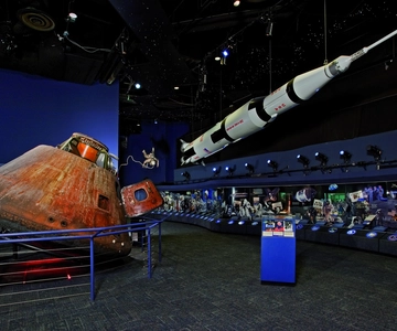 Houston Entrada al Centro Espacial de Houston