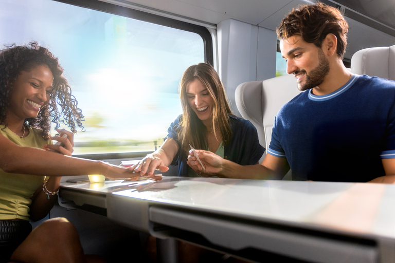 Miami or Ft Lauderdale: Train Transfer to Orlando AirportMiami Departure - Premium Ticket